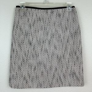 Vince Camuto Tweed Mini Skirt Pink Black White 2P